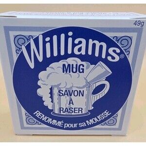 Williams Mug Shaving Soap Canada 49g 1.75 oz Lasting Lather